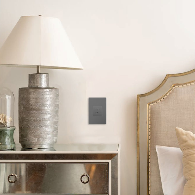 Legrand Adorne Ultra-fast Plus Power Delivery Usb Type C/c Outlet, Graphite