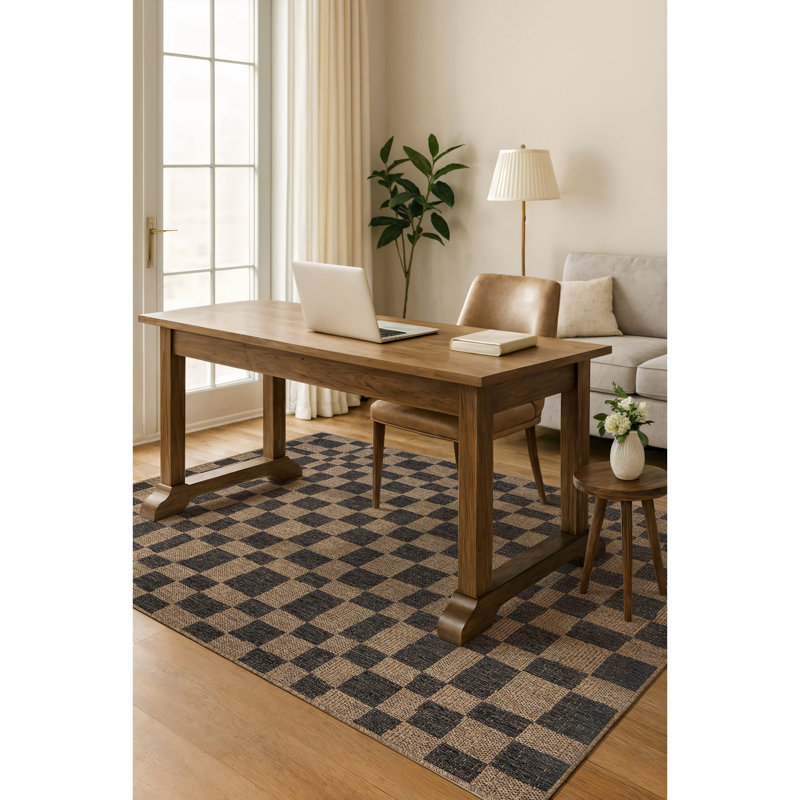 Tapis tissé à plat antidérapant Wavy, 3 pi 4 po x 6 pi