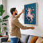 Magical Unicorn Dreams Maximalist - Wrapped Canvas-1420774654-1420774629