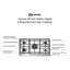 35.4375" Gas Cooktop with 5 Burners