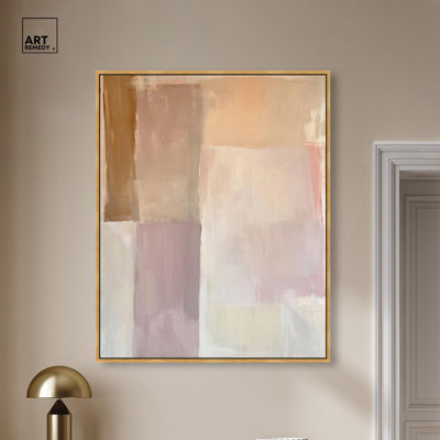 «Bronzed Ruins I Canvas Abstract Earth Tone» par Art Remedy