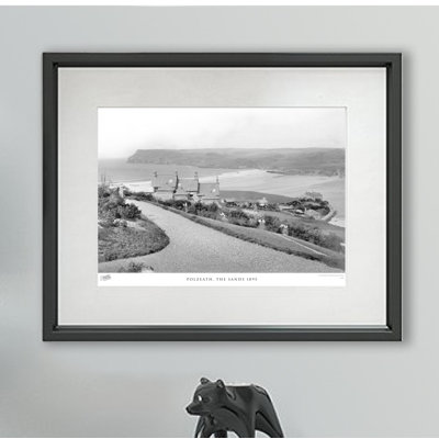 Polzeath, The Sands 1895 - Single Picture Frame Print