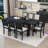 Rokiatou 9-Piece Dining Set,Removable Leaf Table with Wood Chairs-141348649-141348652
