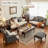 Retro Style Wood Upholstered Bedroom and Entryway Leather Bench