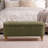 39.4"W Polyester Upholstered Storage Bench-1730590805