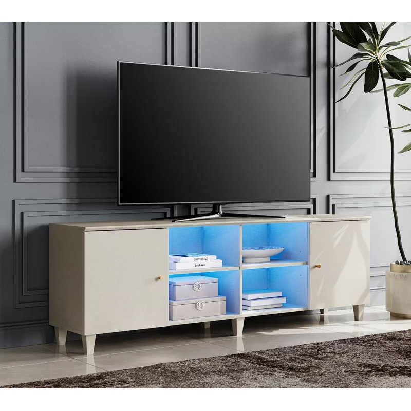 Crédence de rangement l 70,1 po Denielle