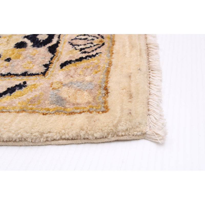 Tapis unique en laine noué à la main 8 pi x 9 pi 9 po nouvel âge Owlswick