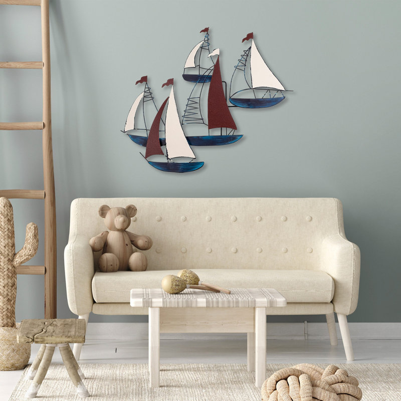Hand-Painted Decorative Metal Wall Accessory, 34.6 x 28.7 inches | 100% Metal Construction, Thickness: 0.06 inches | Unique Color Variations, Easy Wall Mounting | Perfect for Home Décor & Art Enthusiasts
