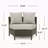 PT Limon 5 Pc Sofa Set-779490513-779490514