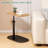 C Shaped End Table For Couch, C Table End Table With Adjustable Height, 360° Swivel Laptop Desk