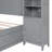 Wooden Bed With All-In-One Cabinet And Shelf-341904050