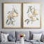 «Watercolor Fruit Contour I», ensemble de 2 reproductions d'art sur toile encadrées-1371489476-1371489477
