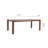 Ellis 81" Solid Wood Dining Table