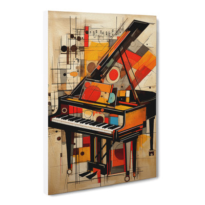 Piano Constructivism - No Frame Print