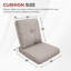 Coussins de remplacement pour meubles d'extérieur 24 po x 22 po Carolina-123628614-123628622