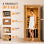 Personal Far Infrared Sauna With Low Emf - Canadian Hemlock Wood Construction, Bluetooth Speakers, Chromotherapy Lighting For Home