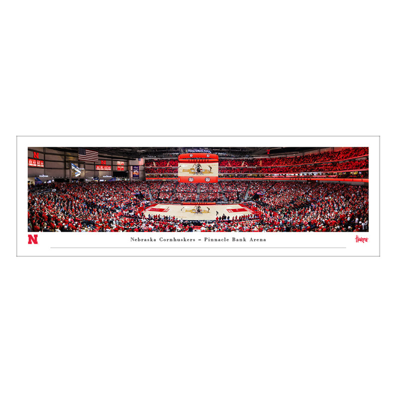 Nebraska Cornhuskers' Basketball - Unframed, Unframed Print