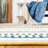 Montauk Hand Woven Cotton Striped Rug-340755186