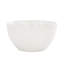 Gibson Elite Earlhart 2 Piece 6 Inch Ribbed Stoneware Cereal Bowl Set in White