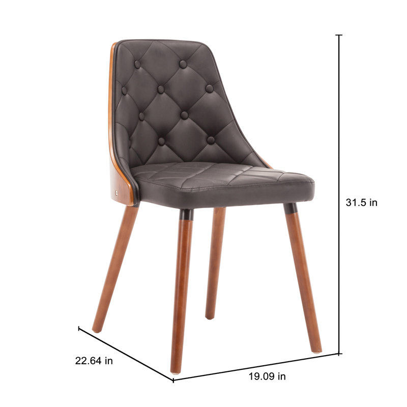 Chaise d'appoint Gracelynn, Noir