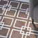 Dance Martha Stewart Flat Weave Wool/Silk/Cotton Geometric Rug in Soilbrown