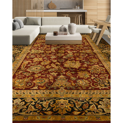 Hand Knotted Wool Oriental Indoor Rug