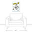 « robot gamer », art sur toile Billings-1072350005