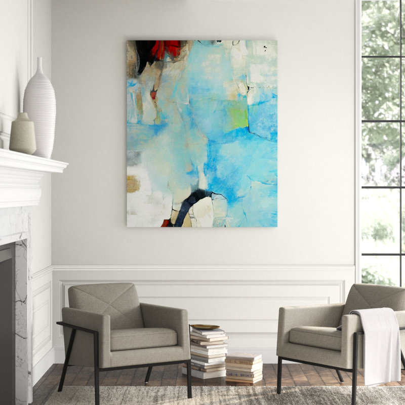 Ice Print by Timothy O' Toole, 62" H x 50" W, Knife Gel