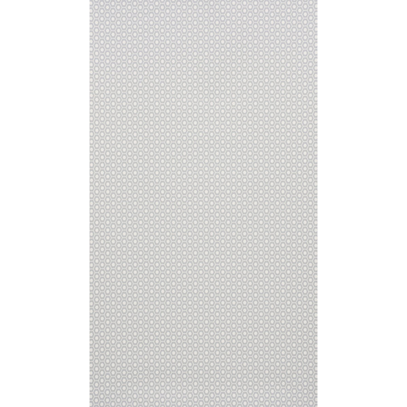 Schumacher x Studio Bon Queen B Wallpaper, Gray