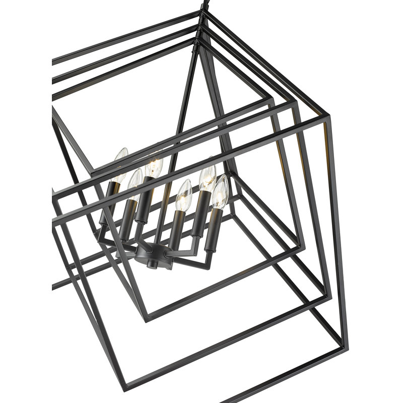 Harley-Rae 3 - Light Unique/Statement Pendant, 111.75" H x 35.5" W, 6 Lights