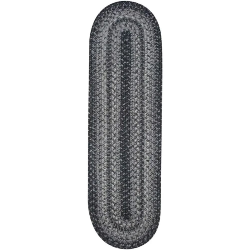 Chemin de table d'intérieur en jute de qualité supérieure - ensemble de 2, taille 8 po x 28 po, Colline Flint