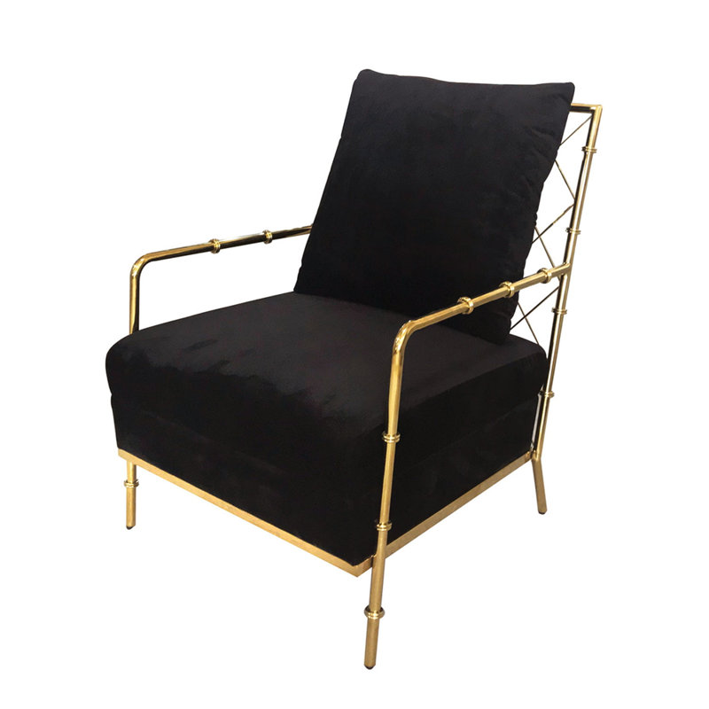 Assan Velvet Armchair