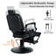 Fauteuil de coiffeur inclinable rétro robuste