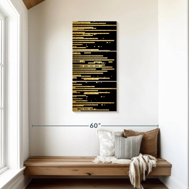 Lines, 44" H x 21" W