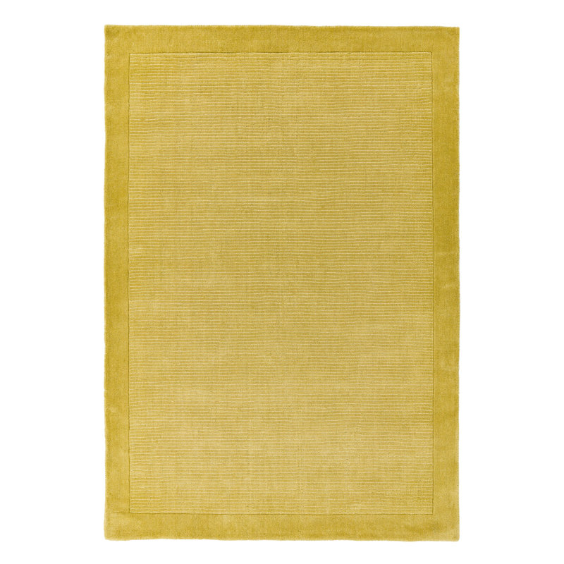 Tulane Solid Colour Wool Hand Woven Area Rug, Rectangle 80 x 150 cm