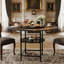 Metal Base Dining Table