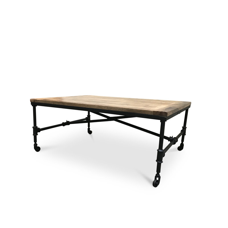 Mcandrew Solid Wood Top Coffee Table