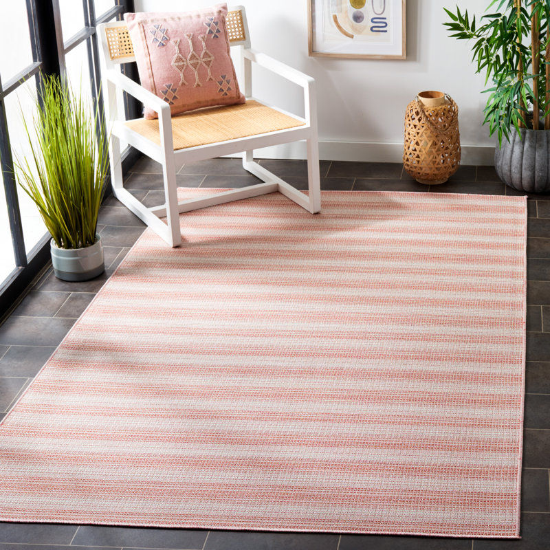 Tapis intérieur / extérieur en terre cuite Trexler 231, Rectangle 4 pi x 6 pi