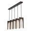 Luminaire suspendu linéaire à 5 lumières pour îlot de cuisine Cypress-274548787
