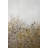 CosmoLiving by Cosmopolitan Gold Canvas Glitter Flakes Geode Framed Wall Art with Gold Frame