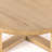 Solid Wood Top Single Coffee Table