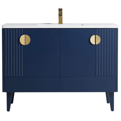Ensemble de meuble-lavabo simple 48 po Saimah
