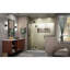 DreamLine Unidoor-X 72 - l 72,5 po x H 72 po sans cadre porte de douche à charnière en noir mat - installation murale à droite-26337780-122677474-122677476