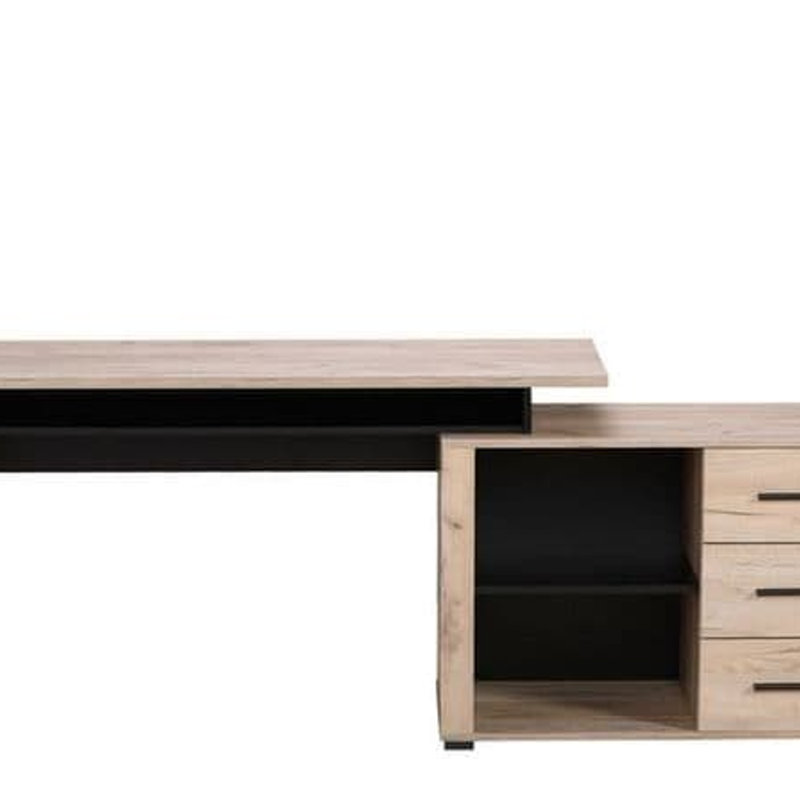 Lambdin Solid Wood Computer Desk