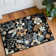 Black Multi Garden Floral Area Rug