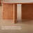Round Solid Wood Coffee Table