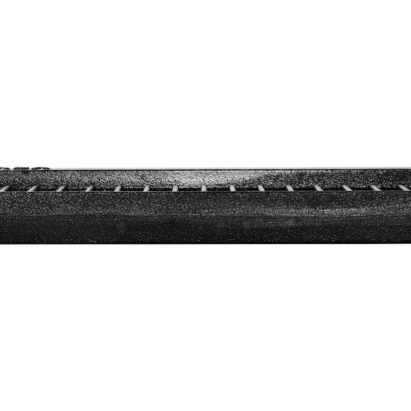 Plaque chauffante réversible en fonte noire de 14 po x 8,5 po, pré-assaisonnée pour cuisiner avec une chaleur constante une variété de plats