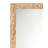 Relief Mango Wood Flat Mirror