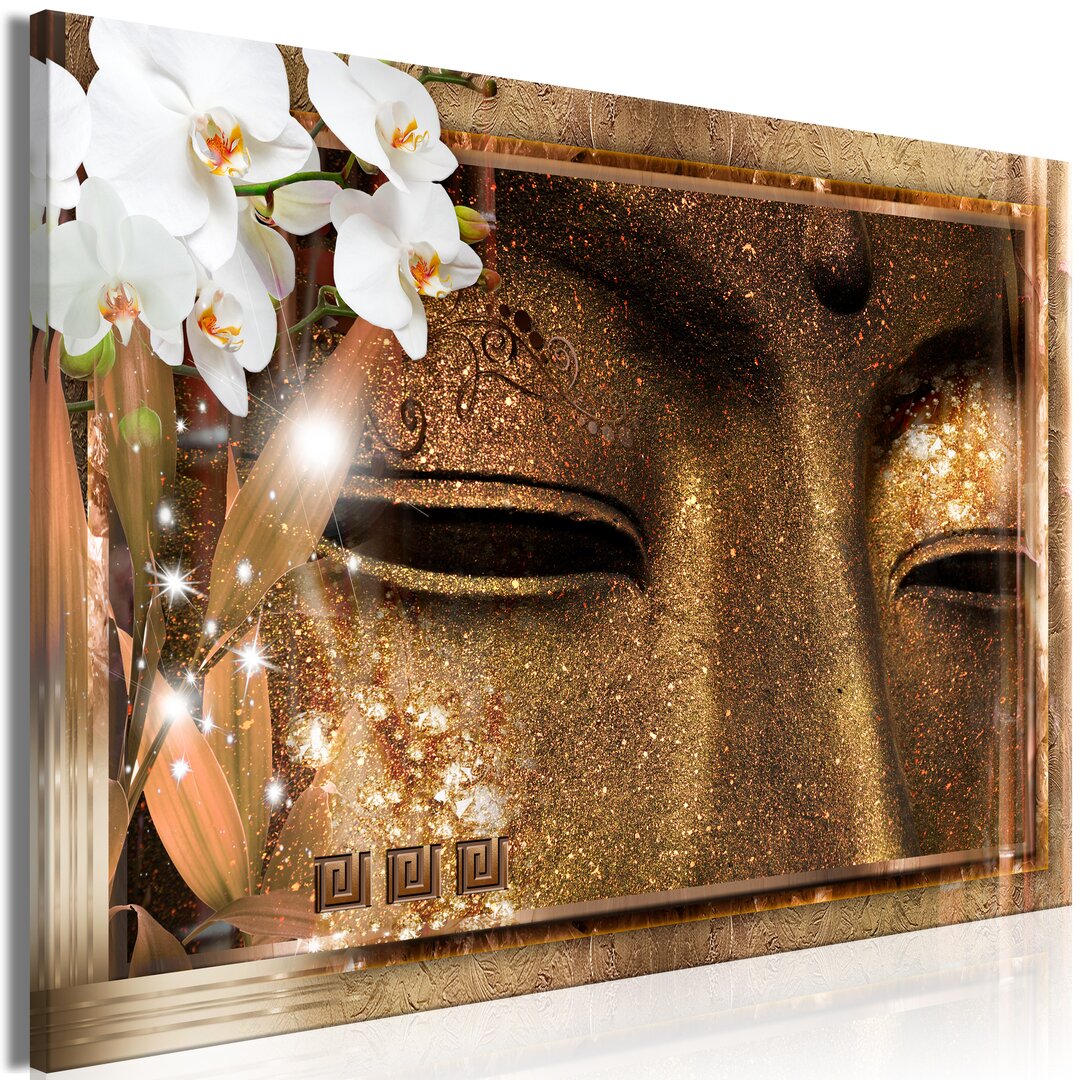 Leinwandbild Buddhas Augen