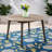 46.57" Wood Table, Gray, And Patio Practical Design-1425884782-1425884779